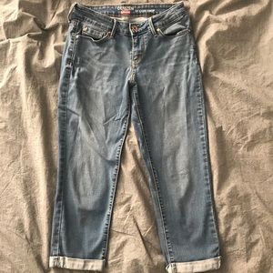 Levi’s denizen crop jeans